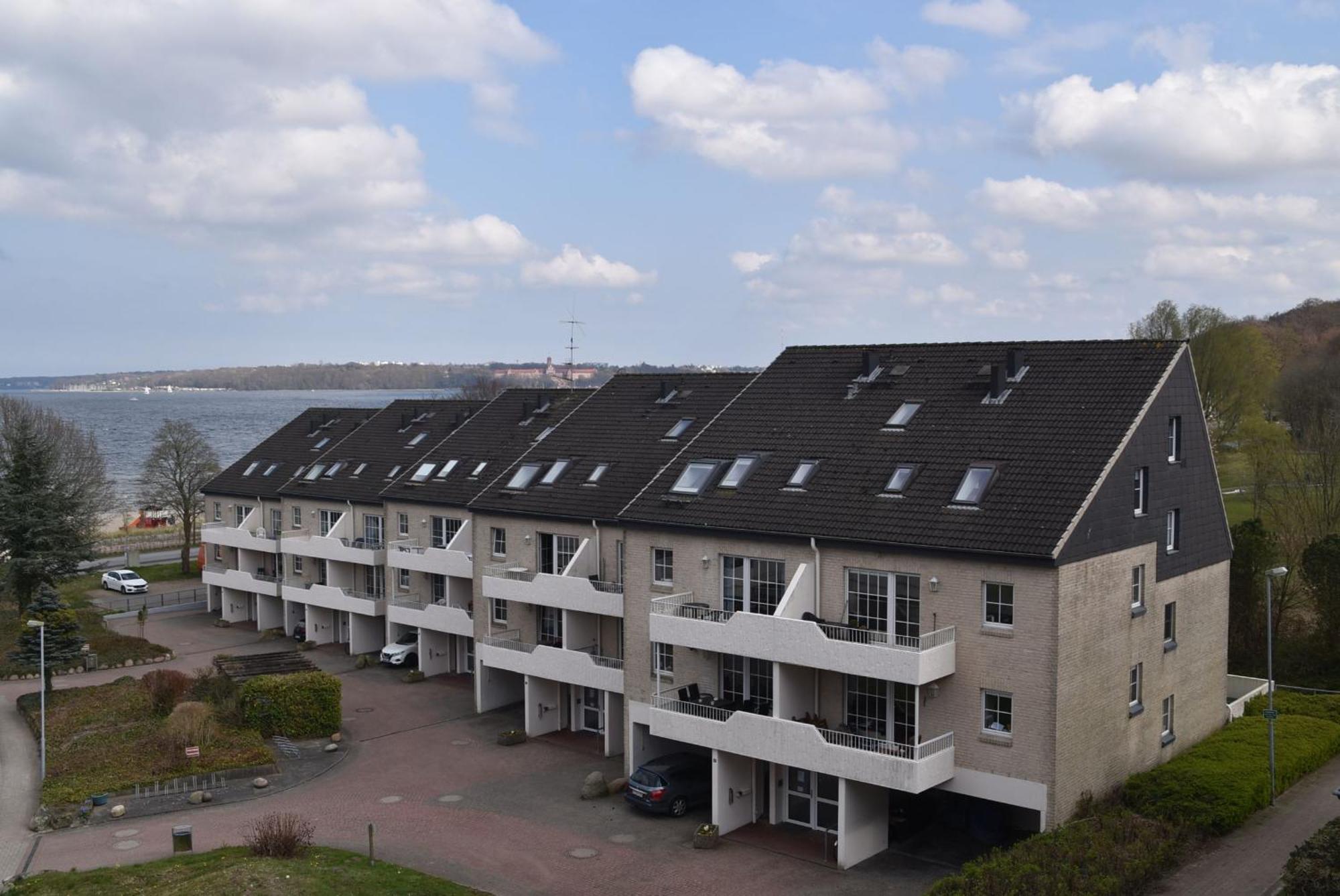 Fewo1846 - Strandresidenz Wassersleben Ufernest - Modernes Studioapartment Mit Balkon Am Strand Harrislee Exterior photo